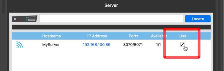 Use Server